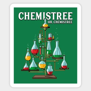 Chemistree The Molecular Christmas Sticker